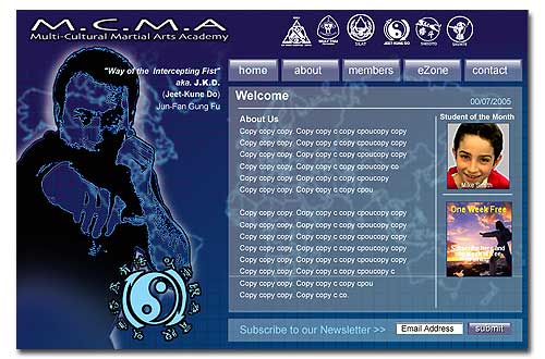 MultiCulturalMartialArts.net (Site Proposal) image
