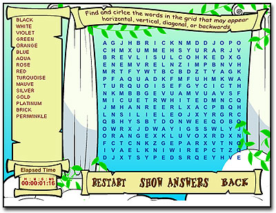 PR Cupid's Search-A-Word image